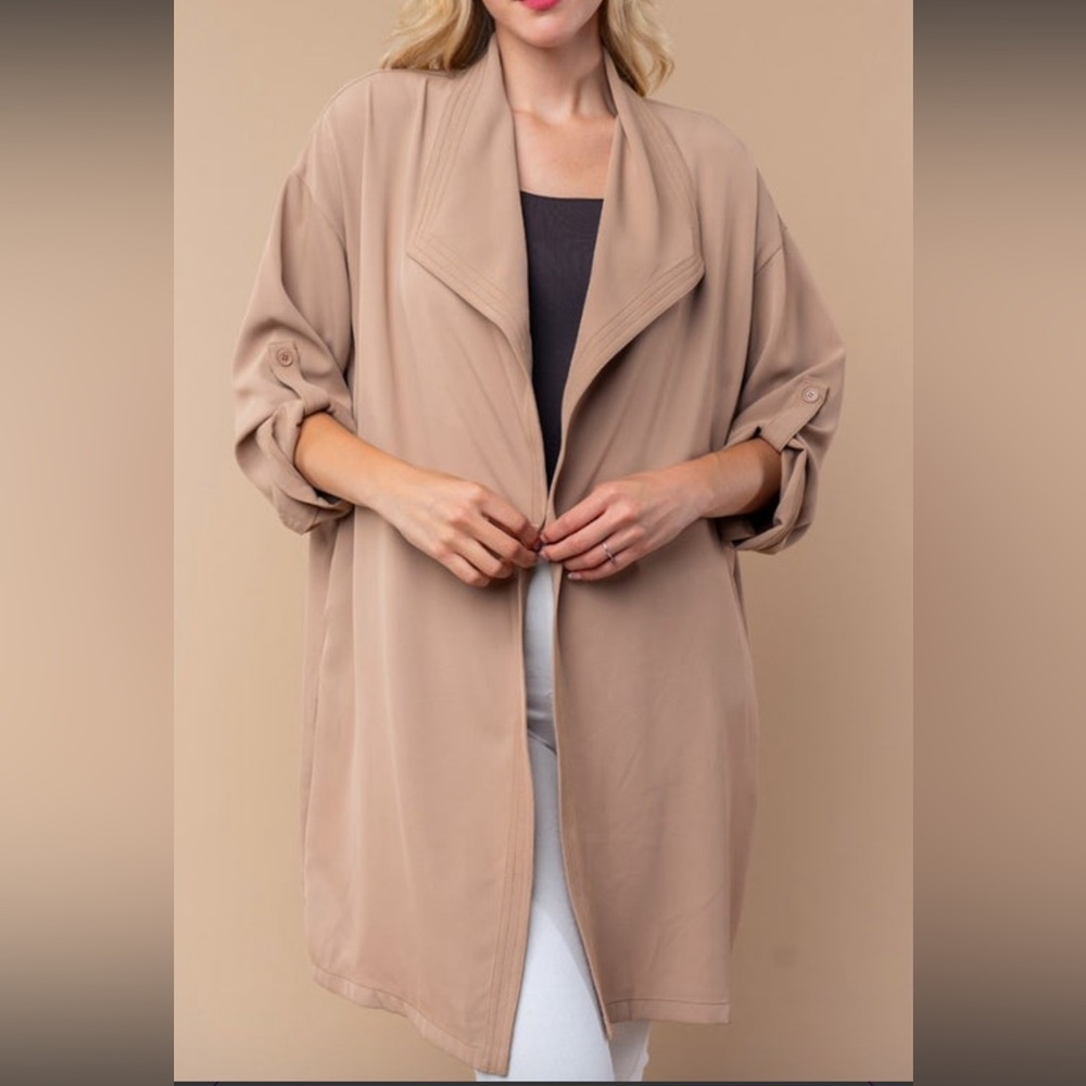 Open Trench Coat